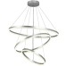Φωτιστικό Κρεμαστό Φ40/60/80cm Στρογγυλό LED 60W 230V 6600lm CCT Dimmable 6095-A-SL
